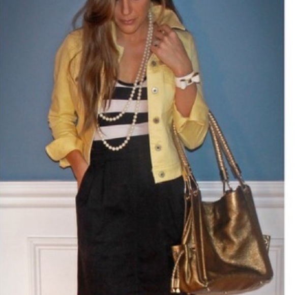 Michael Kors Jackets & Blazers - 💋HPX2💋 Michael Kors yellow jacket